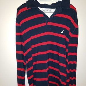 Nautica Men's Long Sleeve Polo - XXL
